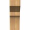 Ekena Millwork Monterey Smooth Corbel, Western Red Cedar, 5 1/2"W x 8"D x 16"H COR06X08X16MON00SWR - alternate 2